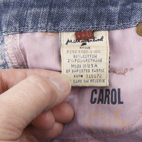 7 For All Mankind Carol Boot 26 (27 X 32 Women's Denim Jeans Medium Wash USA - Picture 13 of 13